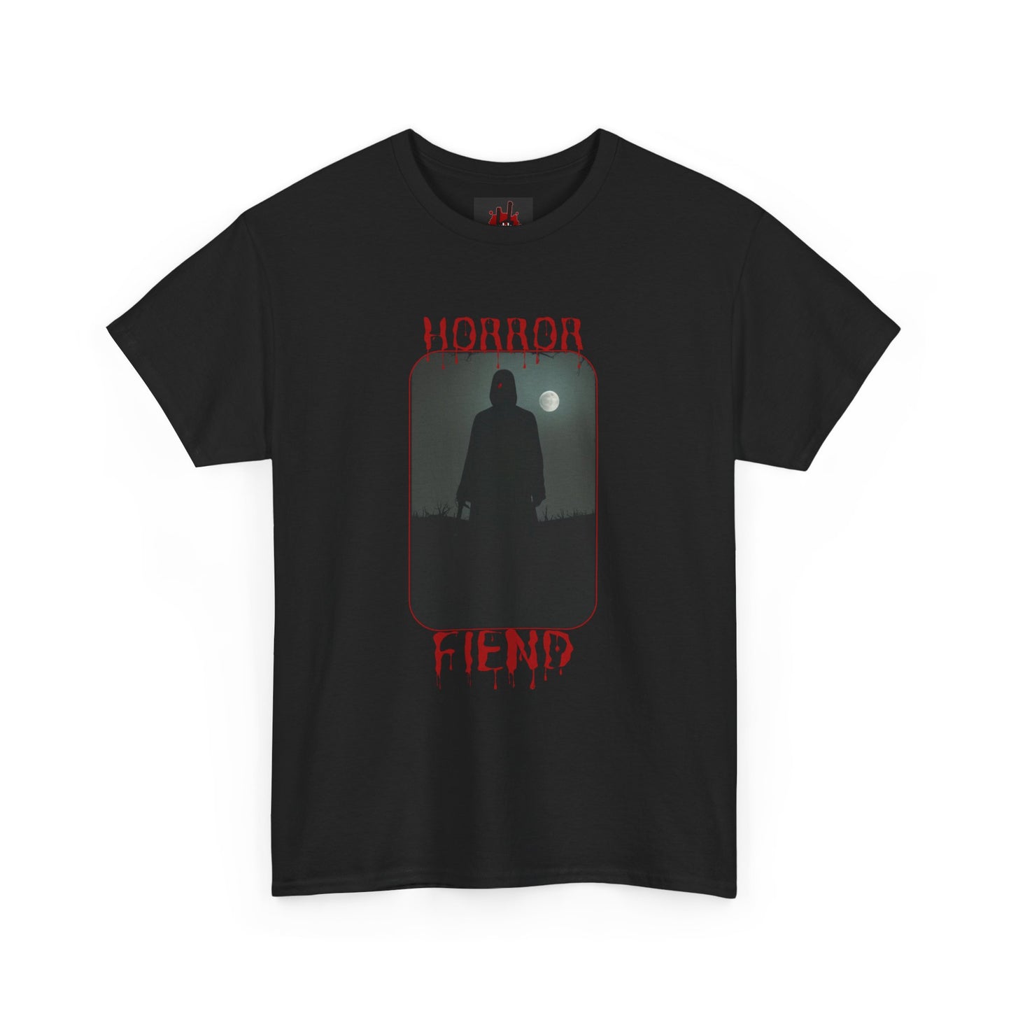 Horror Fiend Unisex Heavy Cotton Tee - Perfect for Halloween and Horror Lovers