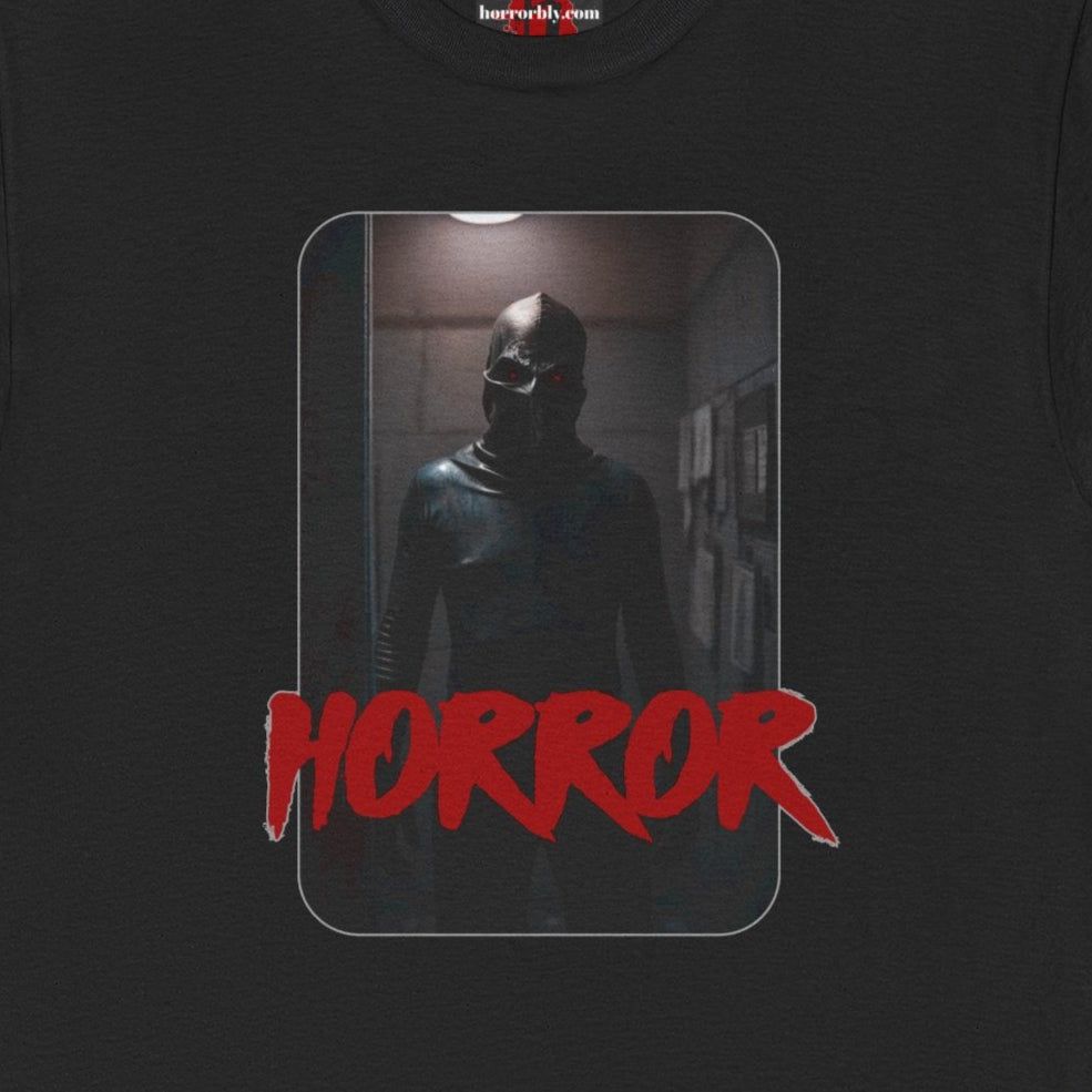 Horror-Themed Unisex Heavy Cotton Tee for Halloween and Horror Movie Fans