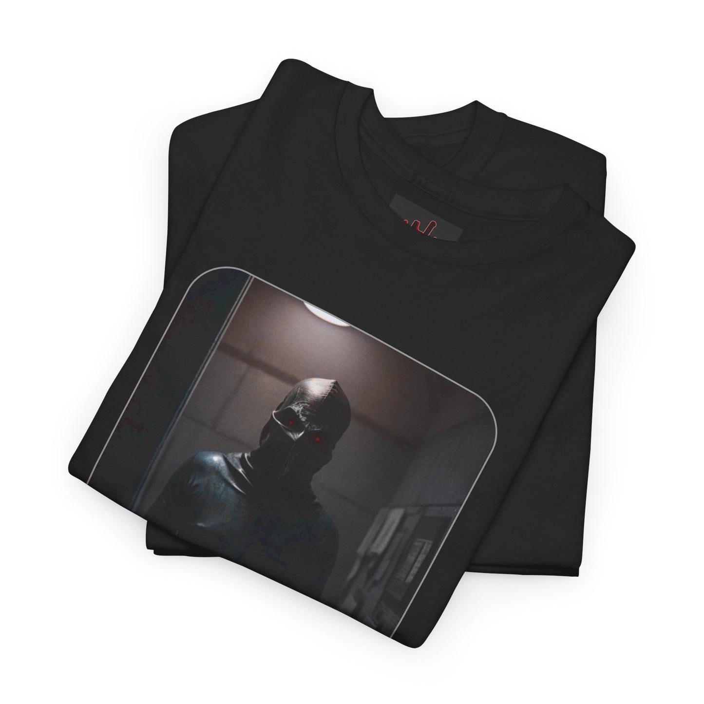 Horror-Themed Unisex Heavy Cotton Tee for Halloween and Horror Movie Fans