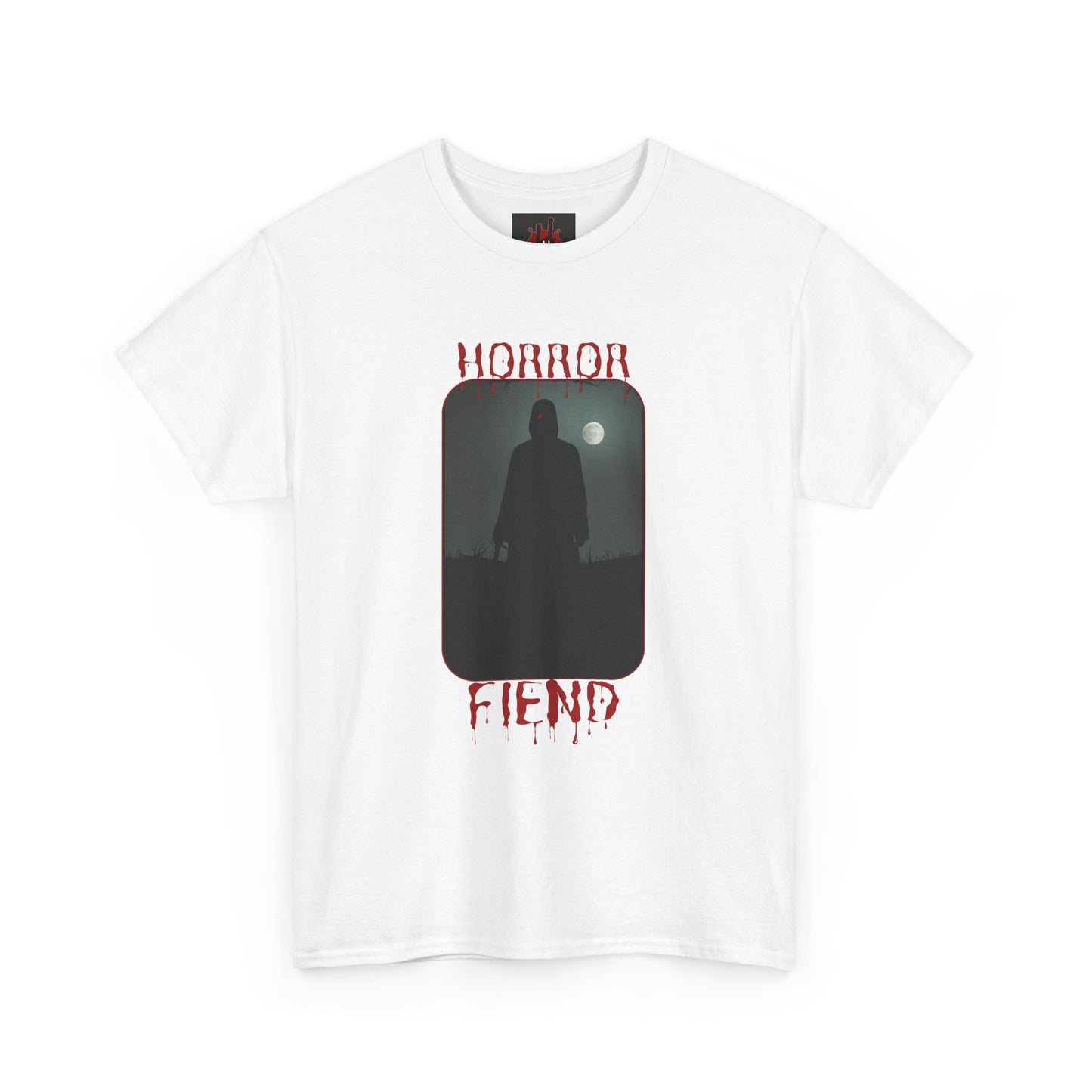 Horror Fiend Unisex Heavy Cotton Tee - Perfect for Halloween and Horror Lovers