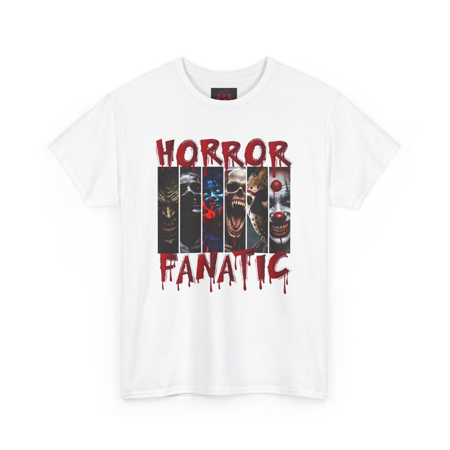 Horror Fanatic Unisex Heavy Cotton Tee - Perfect for Halloween and Horror Lovers