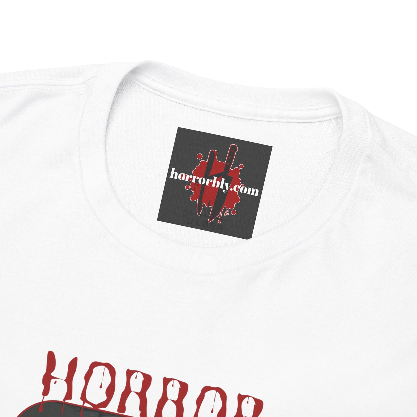 Horror Fiend Unisex Heavy Cotton Tee - Perfect for Halloween and Horror Lovers