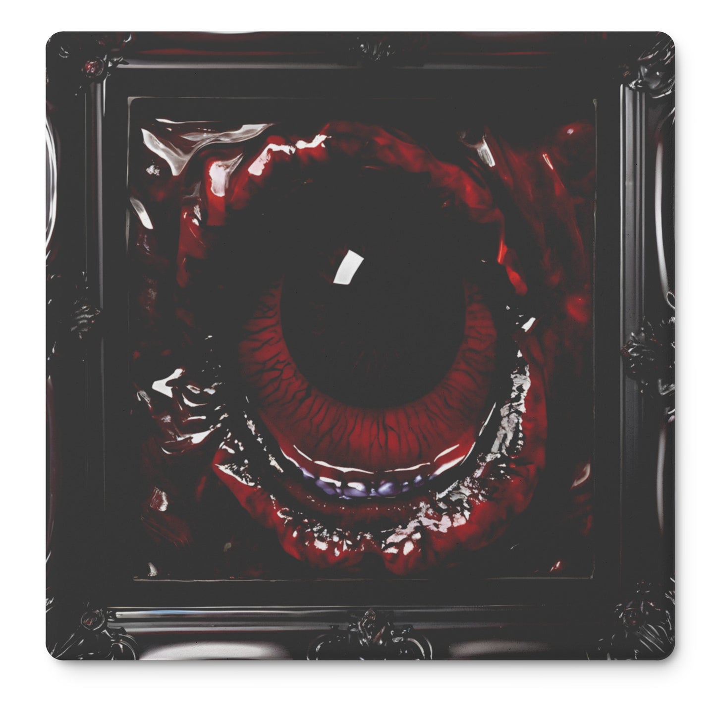 Creepy Eye Gore Coasters, Set of 4