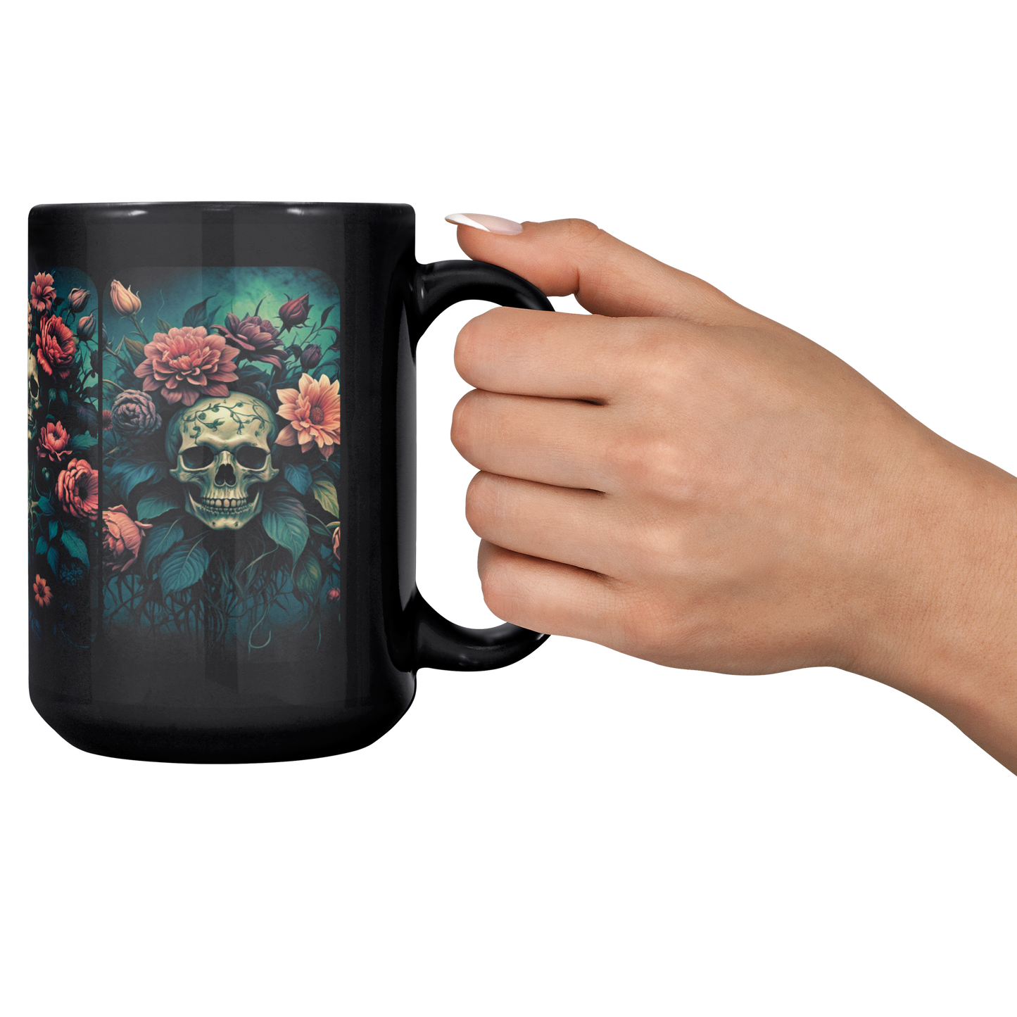 Horror_Skull_and_Floral_Ceramic_Mugs_Ce_Lifestyle_RH_Cheers_Mockup.png