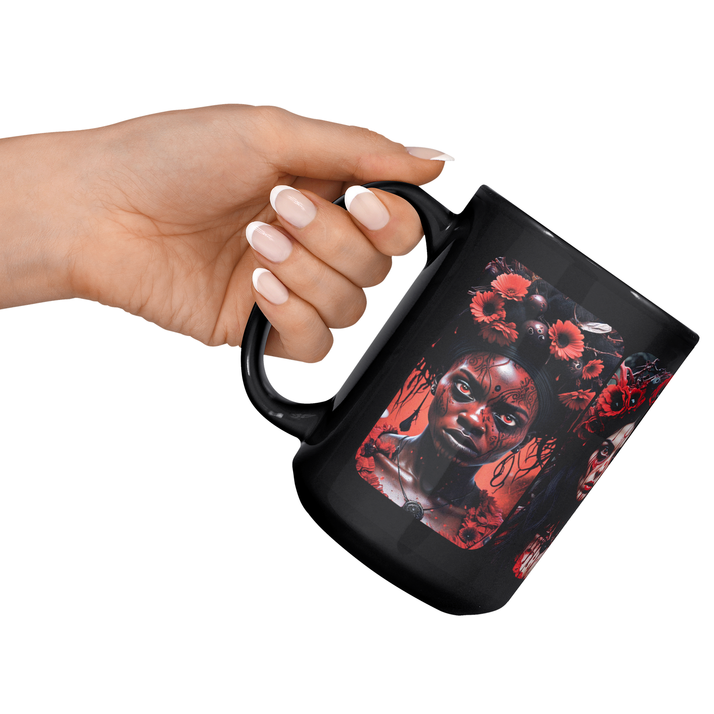 Priestesses_of_Horror_Ceramic_15oz_Mug_f_Lifestyle_LH_Raised_Angle_Mockup.png