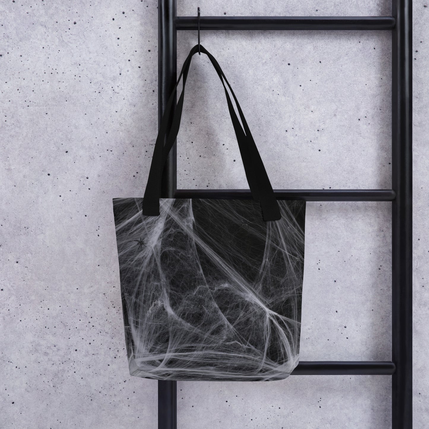 Spider Web Tote Bag | Halloween Tote Bags