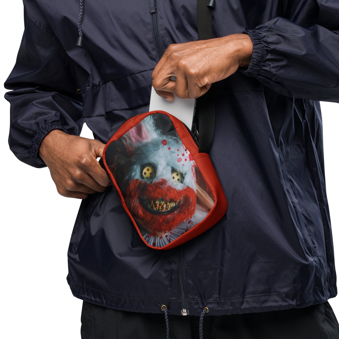 Horror Crossbody Bags Spooky Halloween Accessory Sinister Rabbit Bag Creepy Crossbody Bags