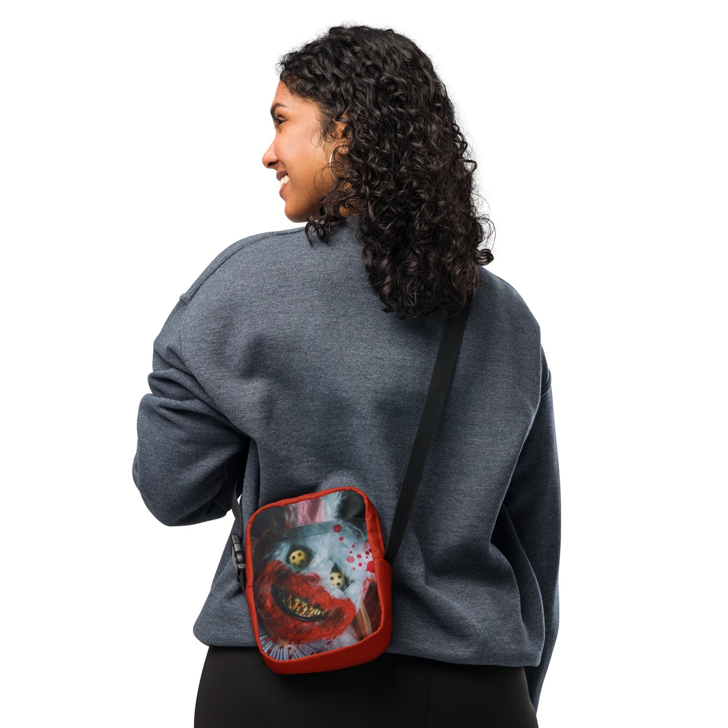Horror Crossbody Bags Spooky Halloween Accessory Sinister Rabbit Bag Creepy Crossbody Bags
