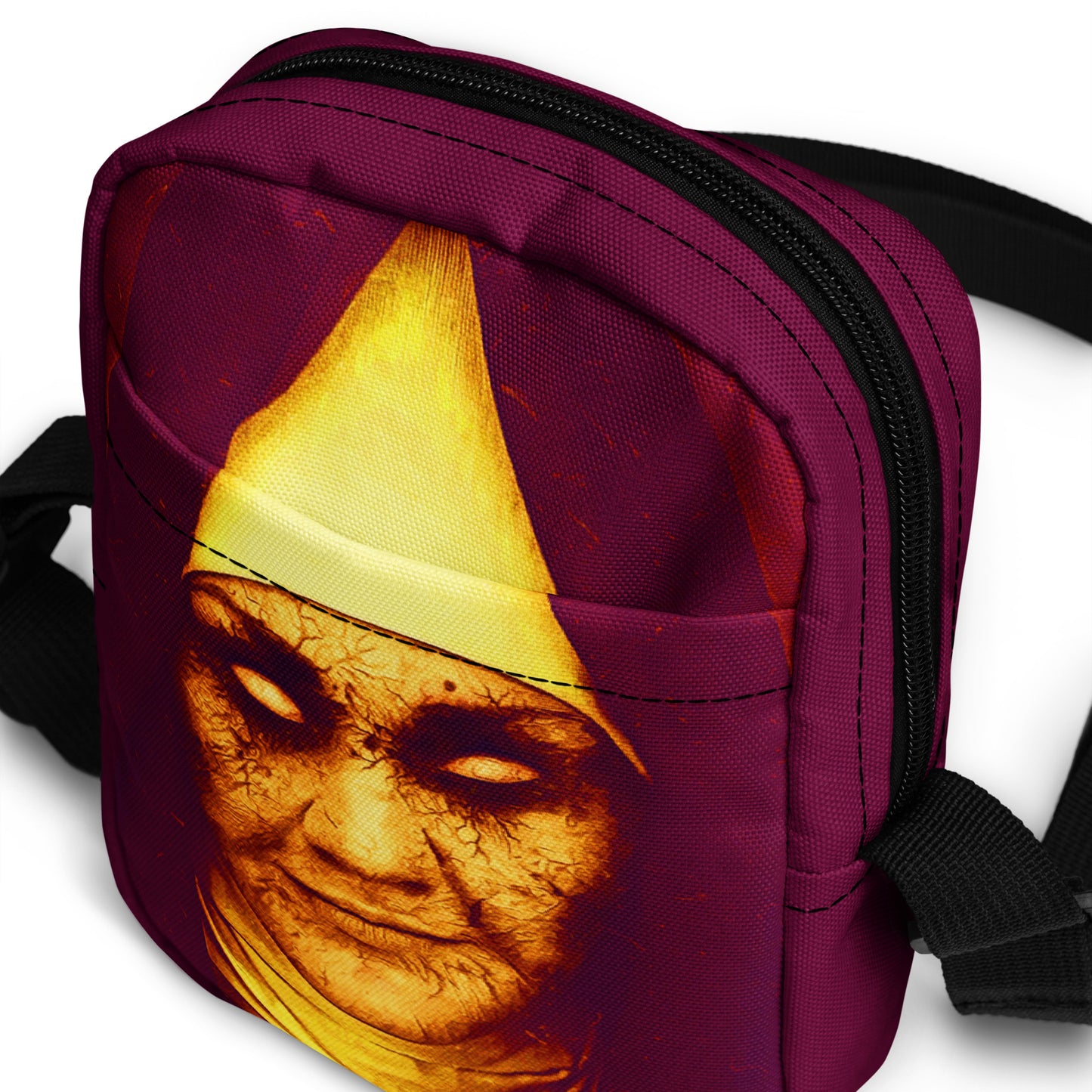 Evil Nun Bag Haunting Halloween Accessory Scary nun Crossbody Bag Creepy Halloween Purse