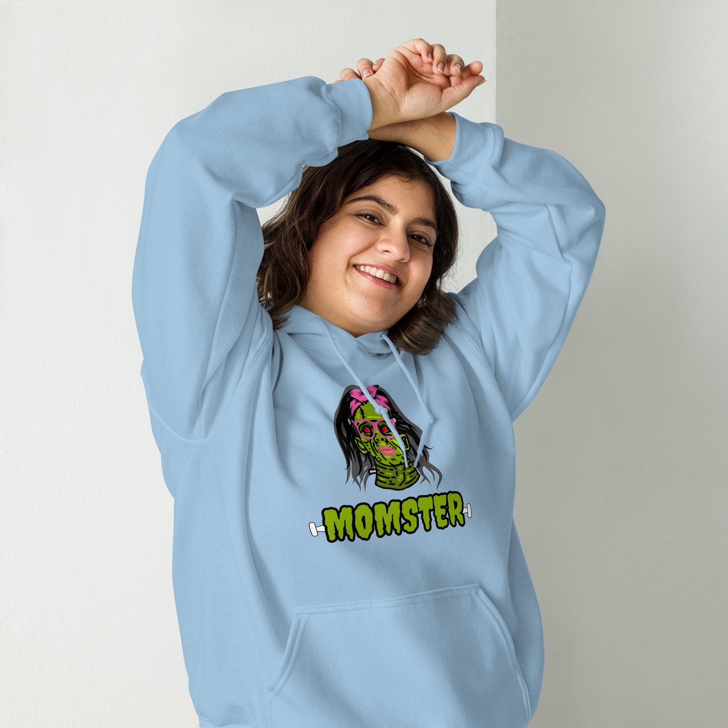 Momster Hoodie | 50/50 Cotton/Polyester Halloween Hoodie