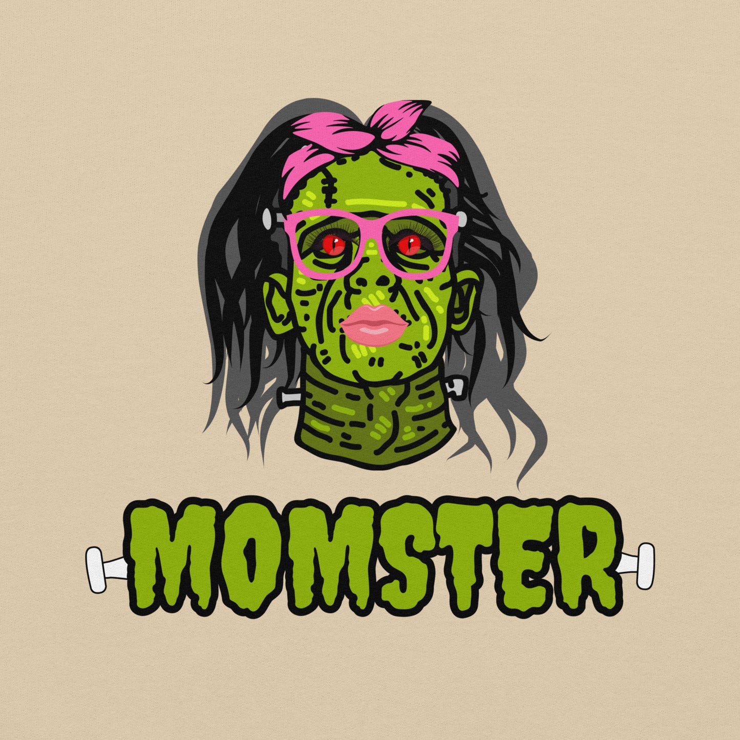Momster Hoodie | 50/50 Cotton/Polyester Halloween Hoodie