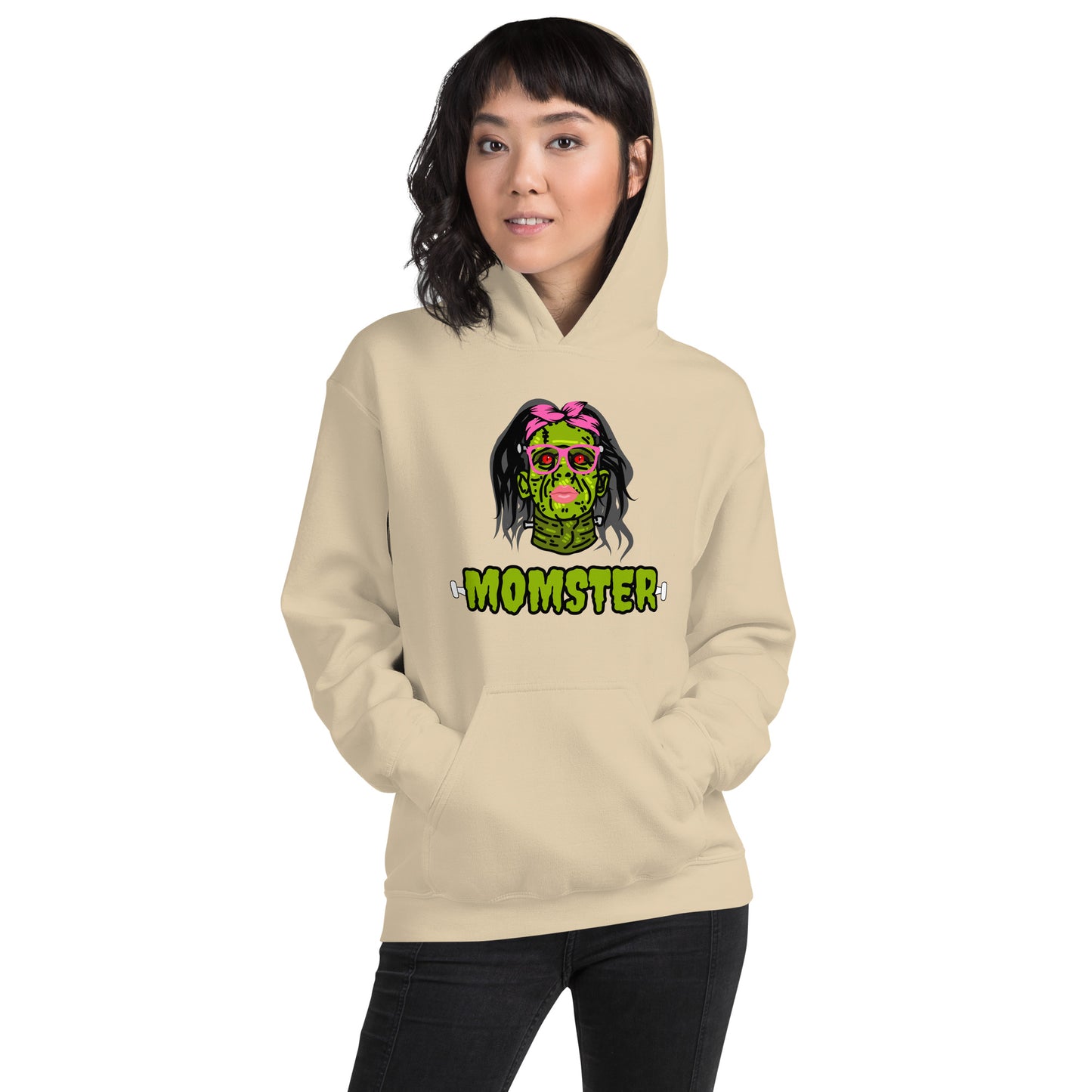 Momster Hoodie | 50/50 Cotton/Polyester Halloween Hoodie