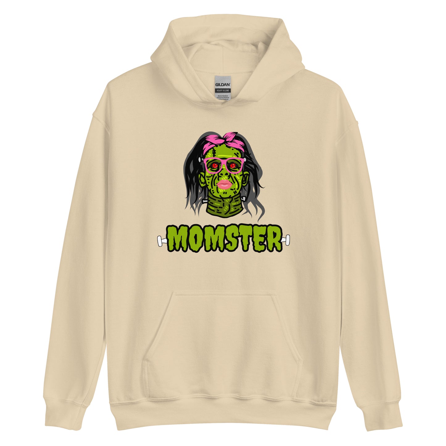 Momster Hoodie | 50/50 Cotton/Polyester Halloween Hoodie