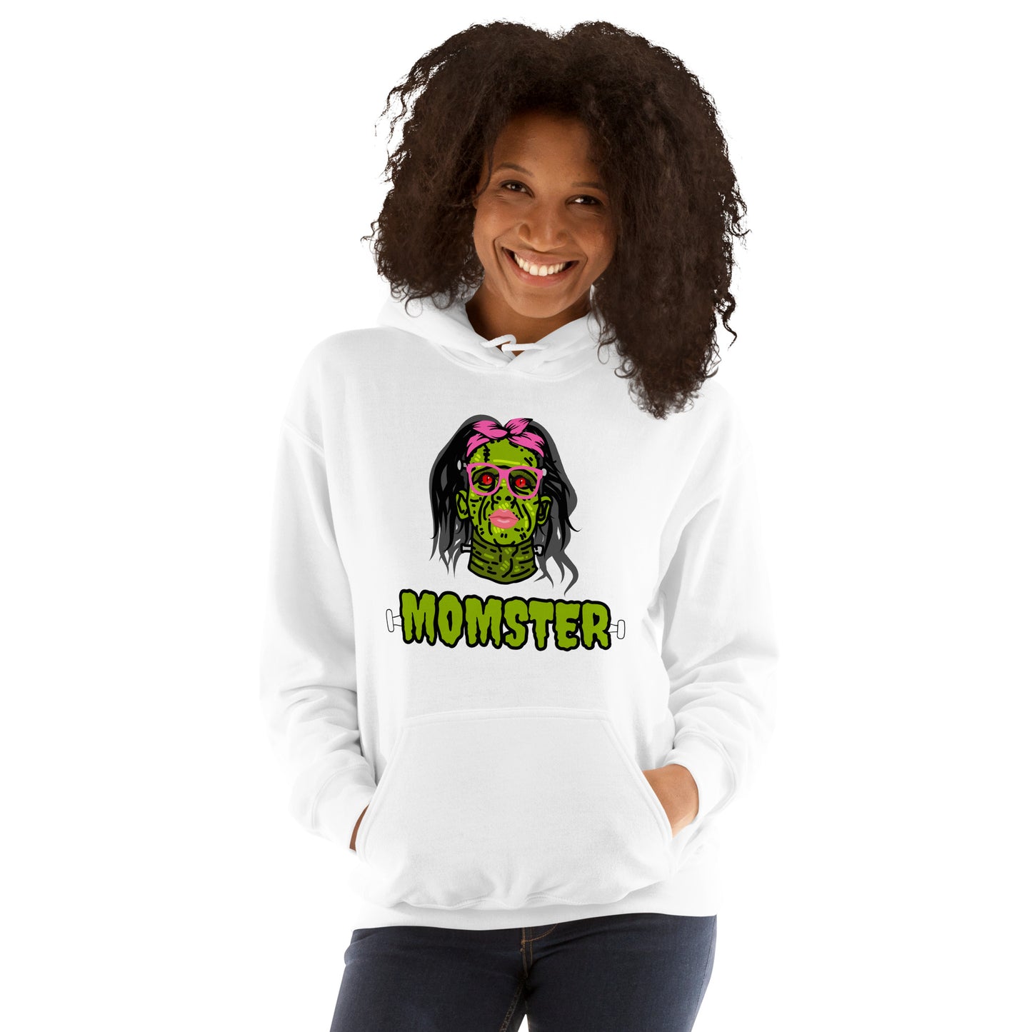 Momster Hoodie | 50/50 Cotton/Polyester Halloween Hoodie