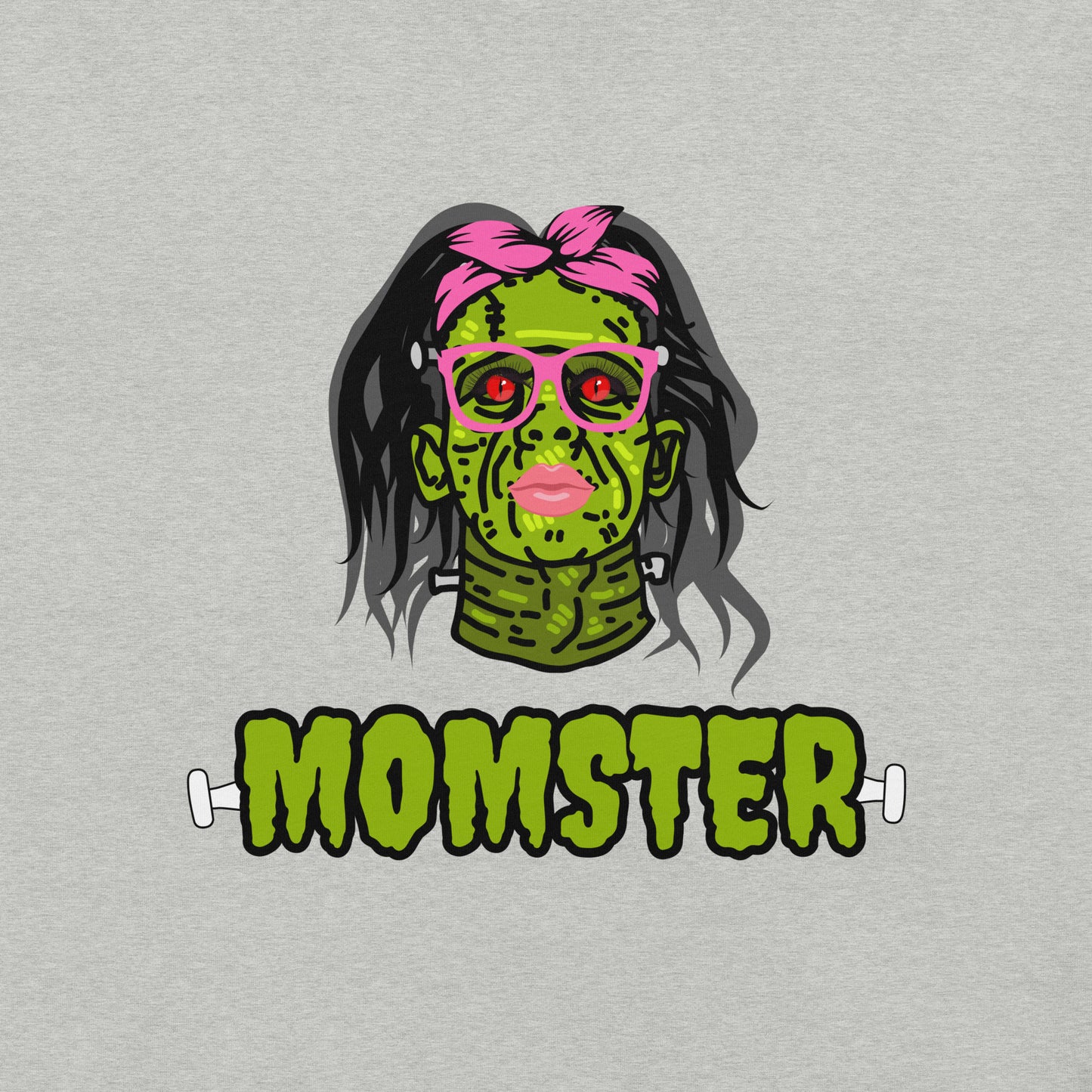 Momster T-shirt for Mothers | Halloween Tee for Mom | Cute Halloween T-shirt | Exclusive Halloween Tshirt