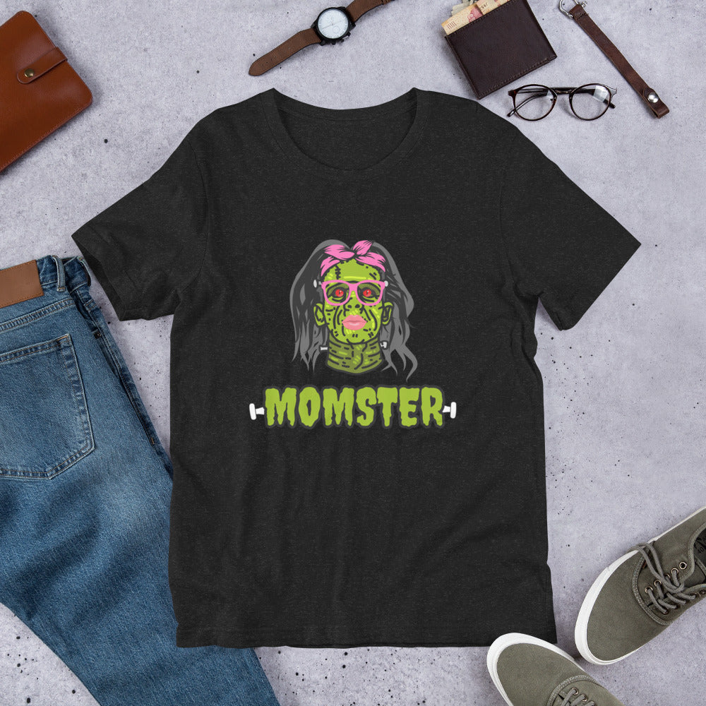 Momster T-shirt for Mothers | Halloween Tee for Mom | Cute Halloween T-shirt | Exclusive Halloween Tshirt