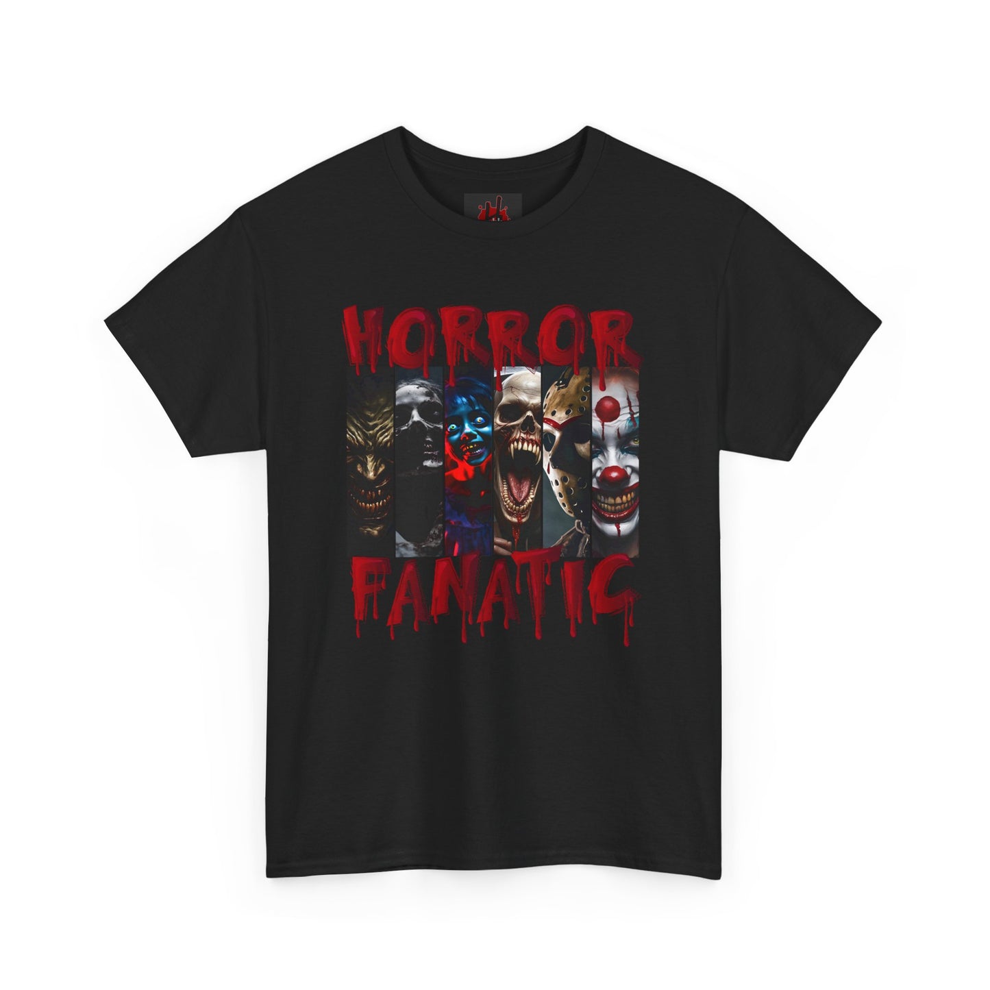 Horror Fanatic Unisex Heavy Cotton Tee - Perfect for Halloween and Horror Lovers