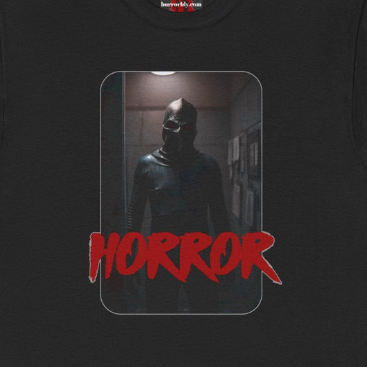 Horror-Themed Unisex Heavy Cotton Tee for Halloween and Horror Movie Fans