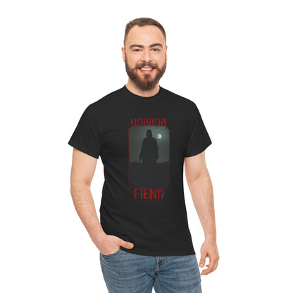 Horror Fiend Unisex Heavy Cotton Tee - Perfect for Halloween and Horror Lovers