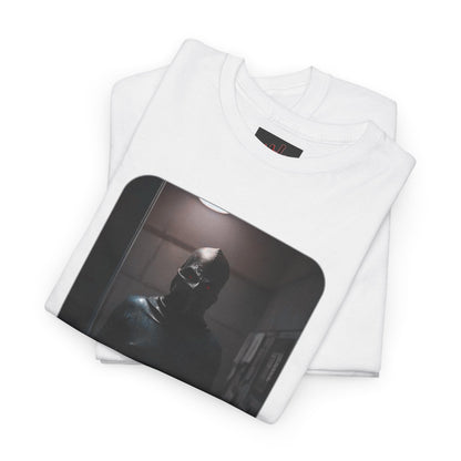 Horror-Themed Unisex Heavy Cotton Tee for Halloween and Horror Movie Fans