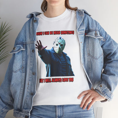 Jason Mask Unisex Tee - Funny Classic Horror Movie Shirt