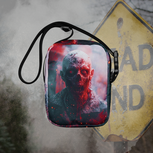 Zombie Crossbody Halloween Bag Canvas Horror Handbag Horror Lovers Bag
