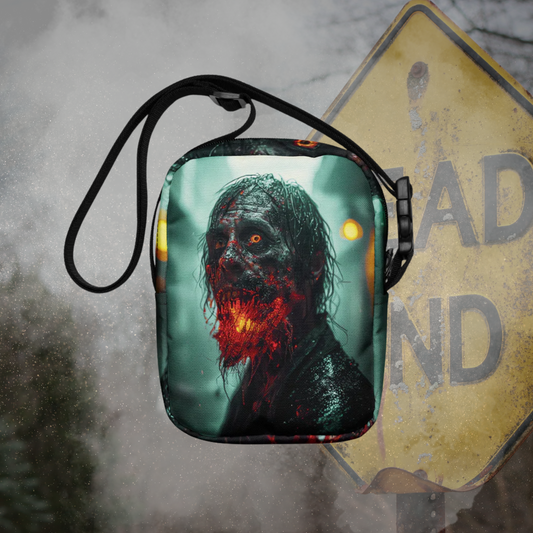 Zombie Tote Bag Unique Horror Bag Halloween Crossbody Spooky Bag