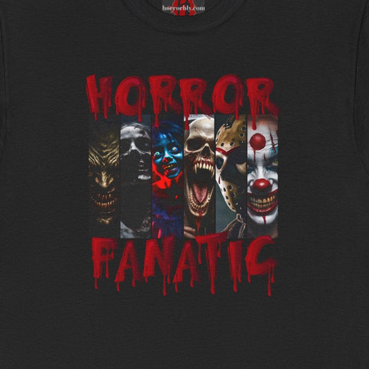 Horror Fanatic Unisex Heavy Cotton Tee - Perfect for Halloween and Horror Lovers