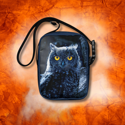 Owl Crossbody Bag Spooky Owl Purse Crossbody Bags with Owls Bird Lovers Bag Epic Owl bag