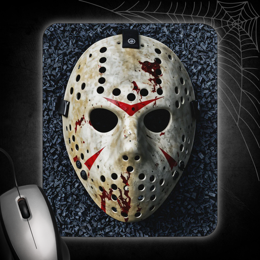 Jason Mask Mouse pad