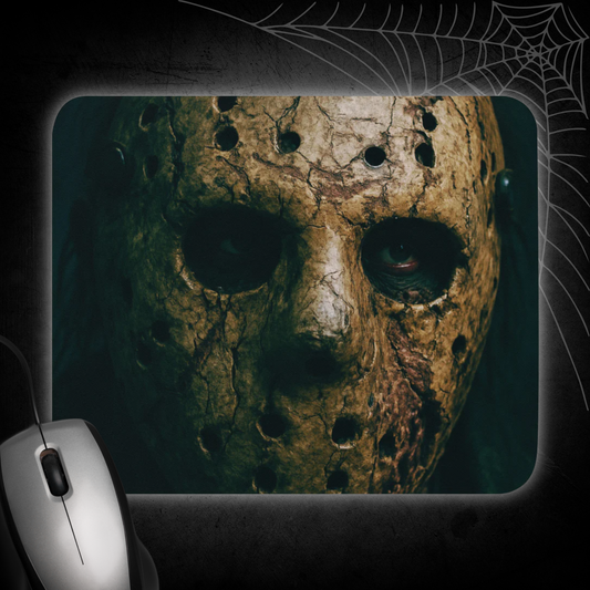 Jason Mask Classic Horror Icon Mouse pad of Unbearable Horror