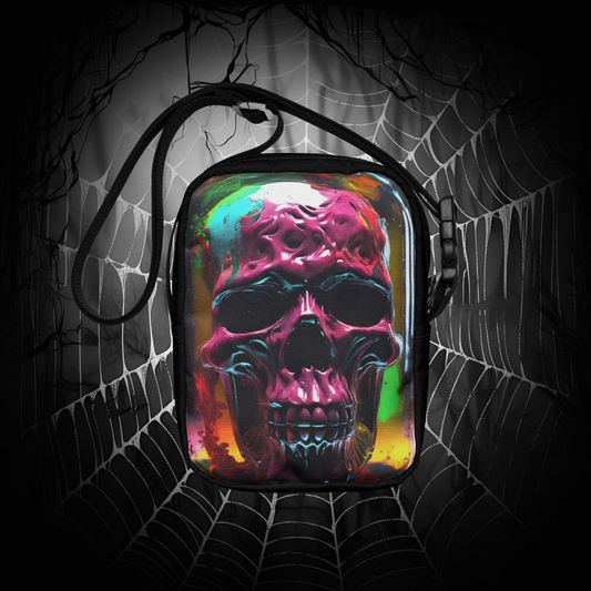 Skull Crossbody Horror Crossbody Hip Bag Crossbody Horror Bag Skull Lovers Bag