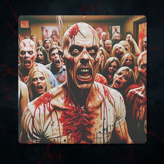 Zombie Horde Coasters, Set of 4