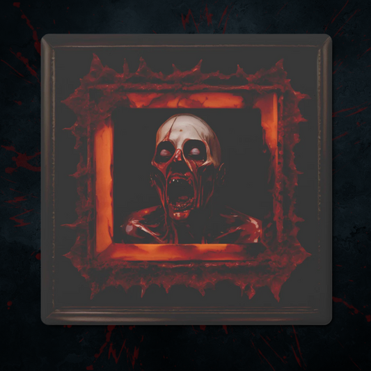 Gore Horror Zombie Coasters, Set of 4