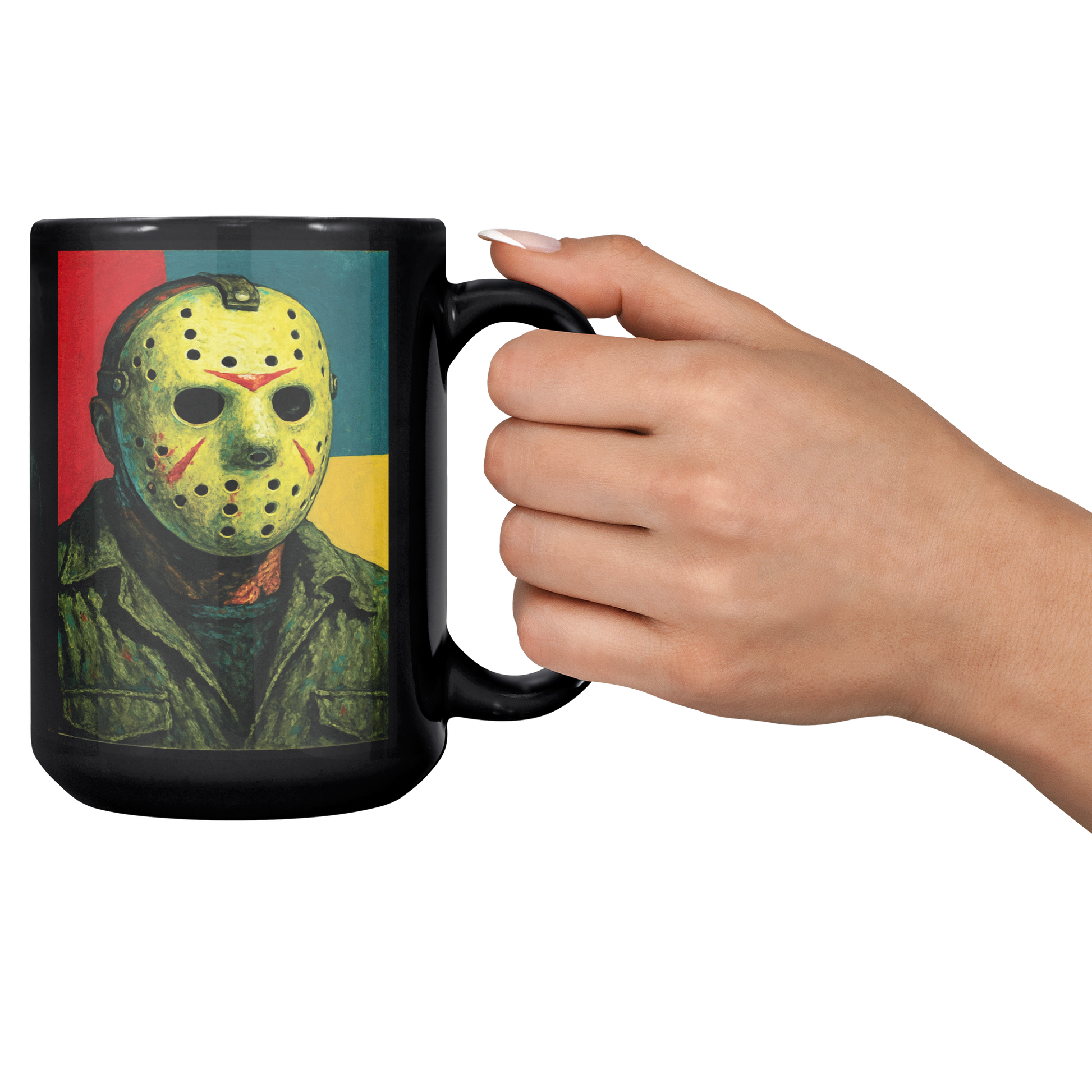 Classic_Horror_Icons_15oz_Mug_Lifestyle_RH_Cheers_Mockup.png