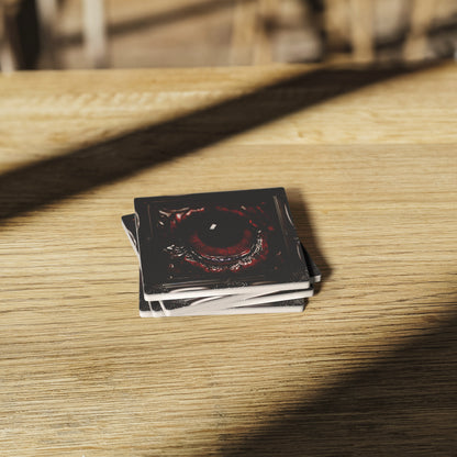 Creepy Eye Gore Coasters, Set of 4