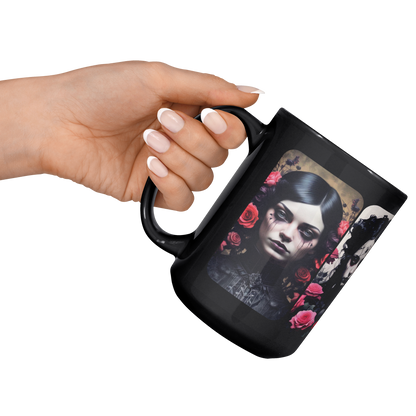 Floral_Goth_Girl_15oz_Ceramic_Mug_Lifestyle_LH_Raised_Angle_Mockup.png