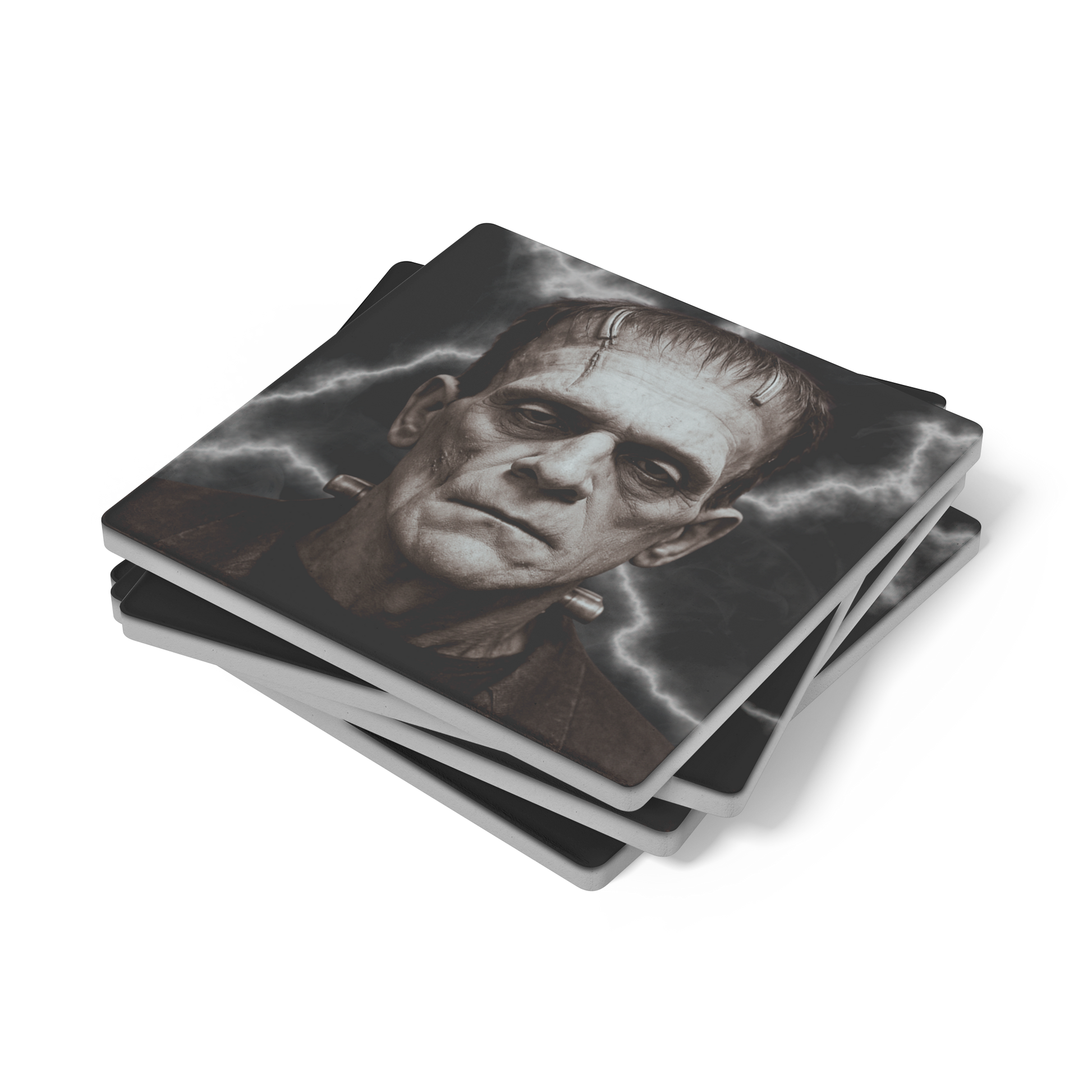 Frankensteins_Monster_Coasters_Set_of__SquareStoneCoaster_Stack_Mockup.png