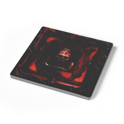 Gore Horror Skull Coasters, Set of 4
