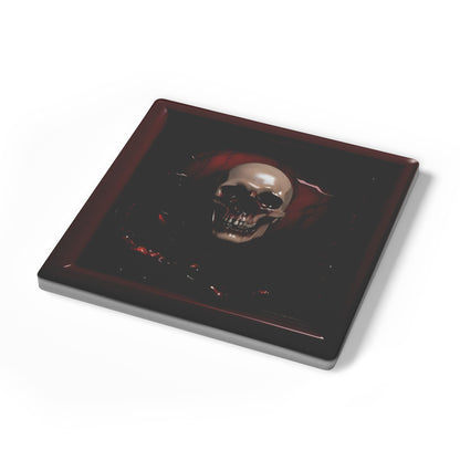 Gore Horror Skull Coasters, Set of 4
