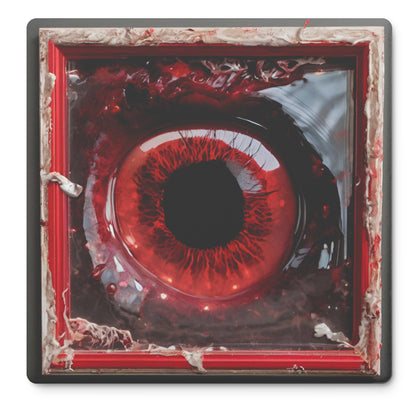 Scary Eyeball Gore Horror Coasters, Set of 4