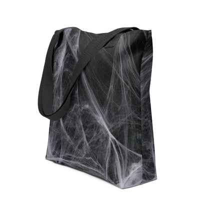 Spider Web Tote Bag | Halloween Tote Bags
