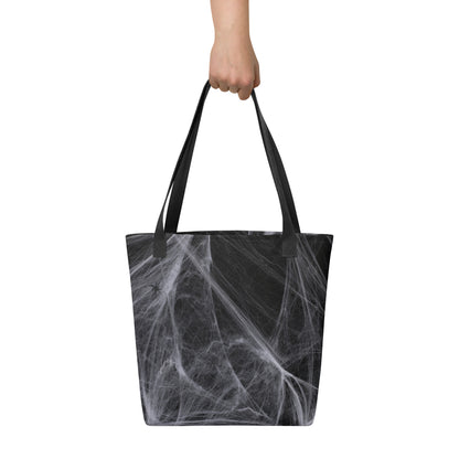 Spider Web Tote Bag | Halloween Tote Bags