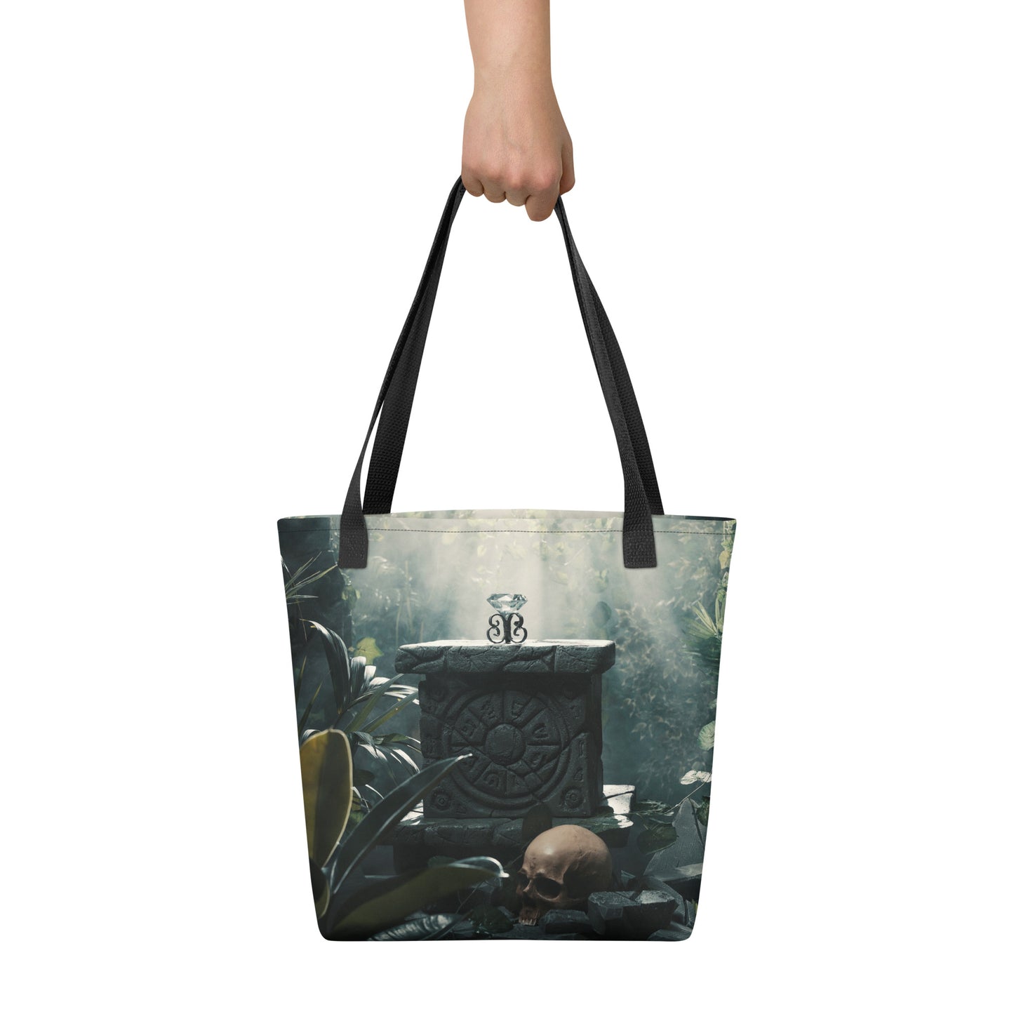 Halloween Goth Tote Bag | Goth Halloween Bag