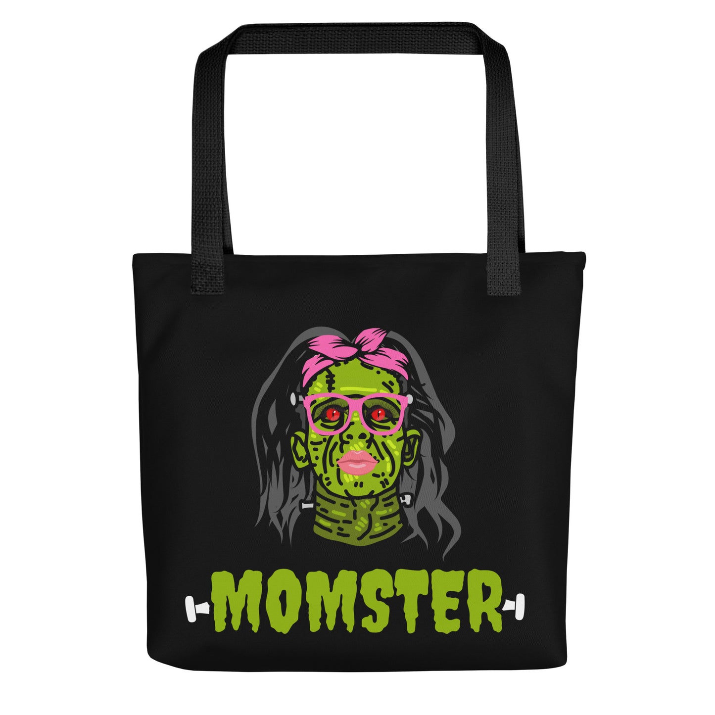 Momster Tote Bag | Halloween Pattern Tote Bag | Halloween Tote Bag