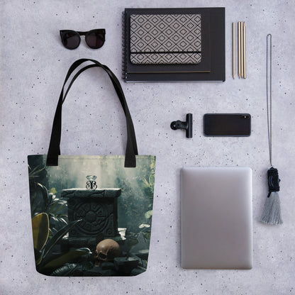 Halloween Goth Tote Bag | Goth Halloween Bag