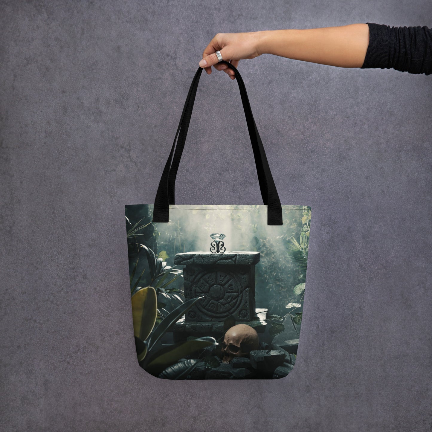 Halloween Goth Tote Bag | Goth Halloween Bag