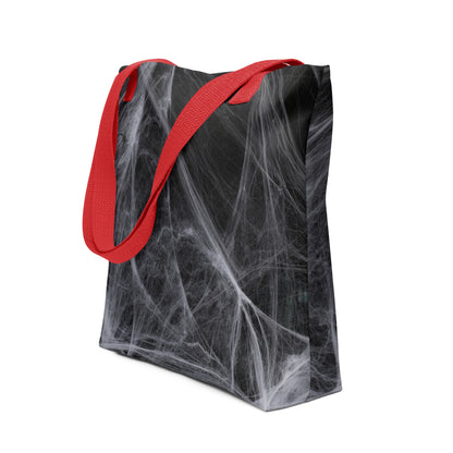 Spider Web Tote Bag | Halloween Tote Bags