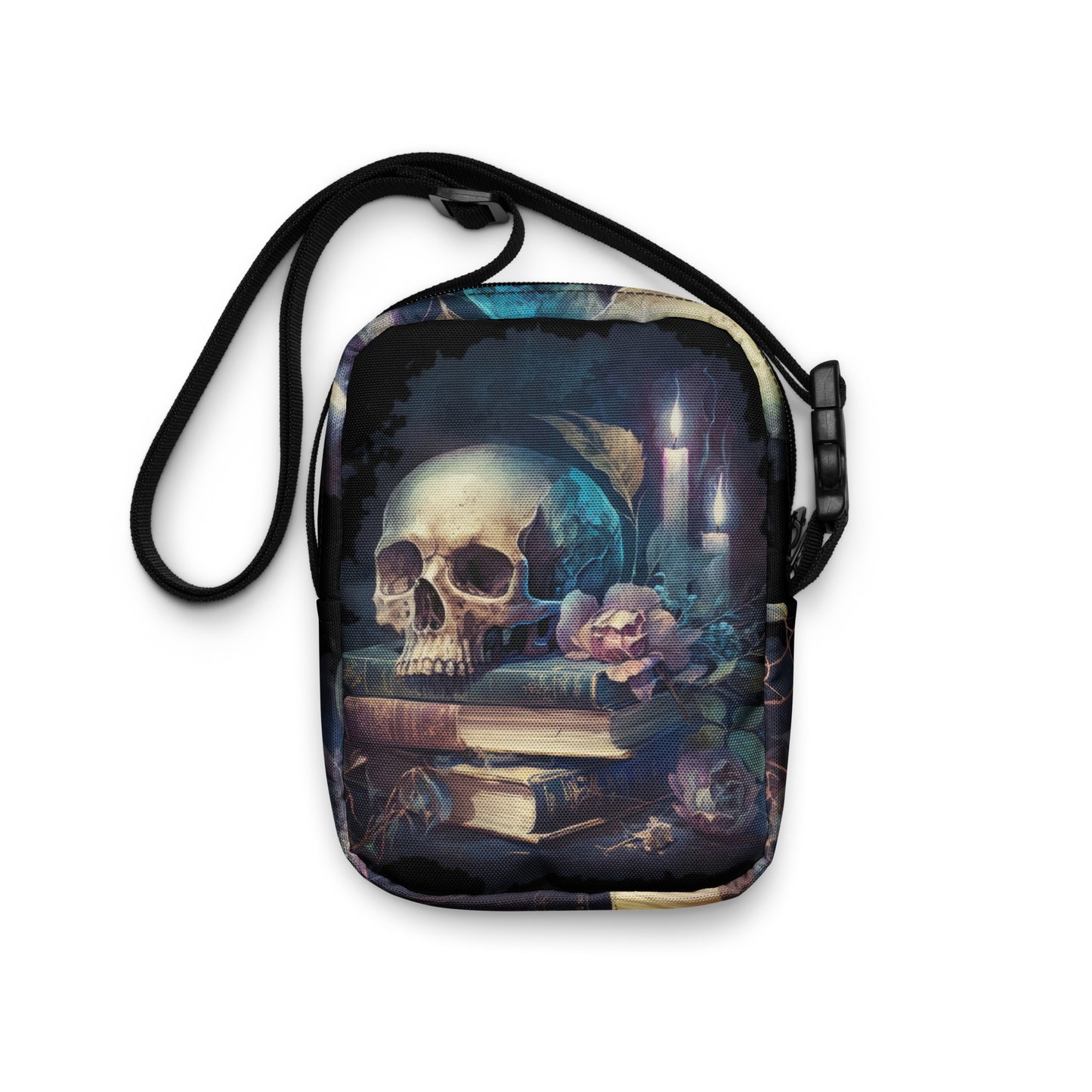 Skull Crossbody Bag Dark Academia Crossbody Bag Halloween Accessory Tote for Halloween