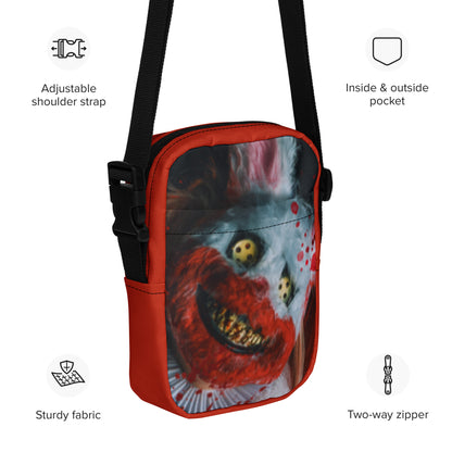 Horror Crossbody Bags Spooky Halloween Accessory Sinister Rabbit Bag Creepy Crossbody Bags